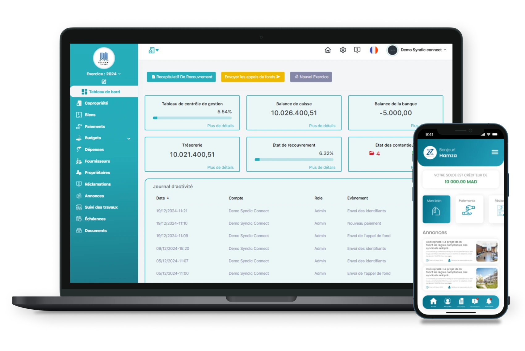 Web Development Expert in Qatar -Syndicconnect property management saas in morocco