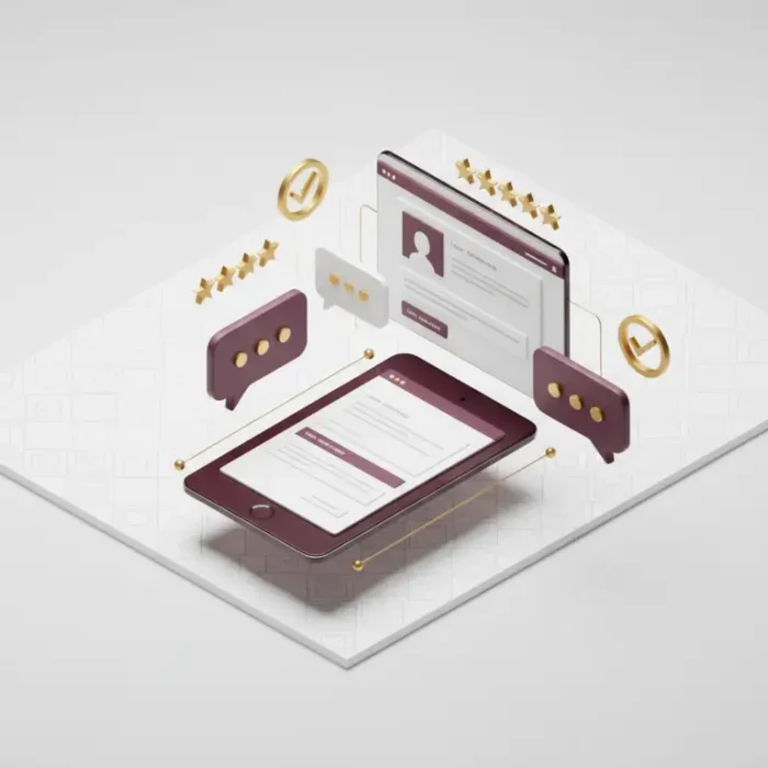 User feedback website redesign